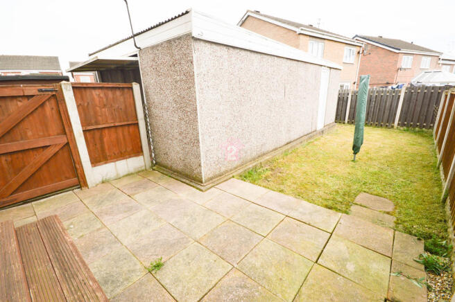 Rear garden