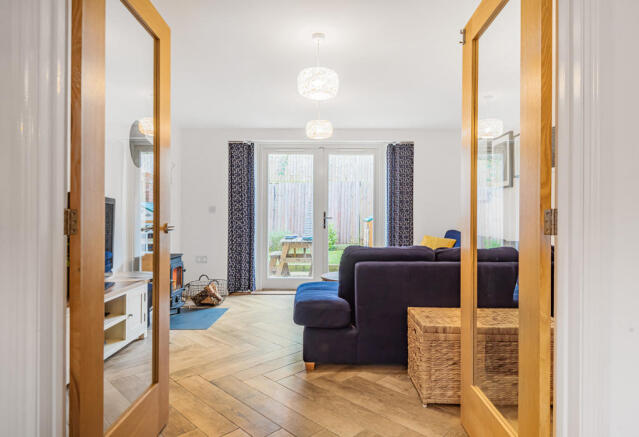 Living Room through the double doors