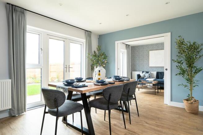 Room for all the family round the table