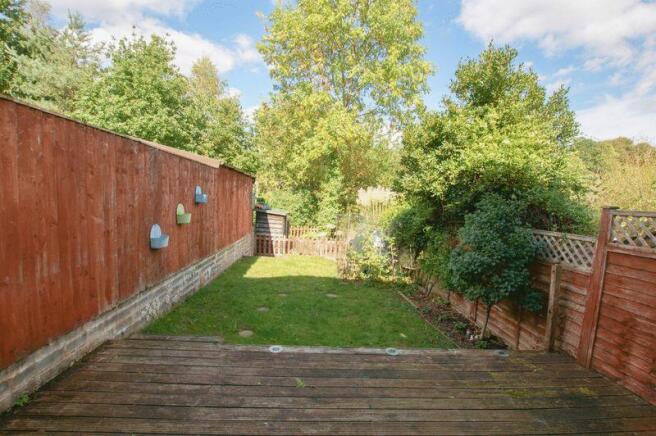 Rear garden