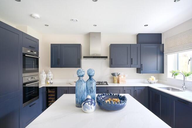 Beautiful silestone worktops included