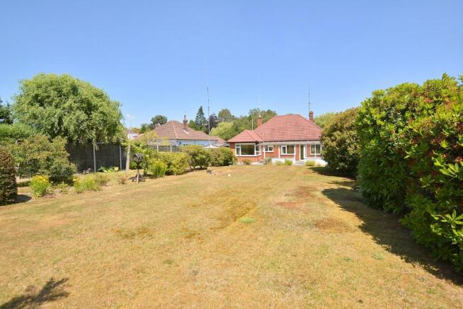 Rear garden/elevation