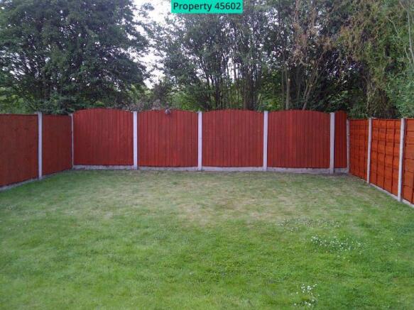 Rear garden