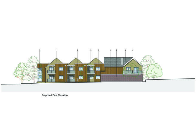 Proposed East Elevation