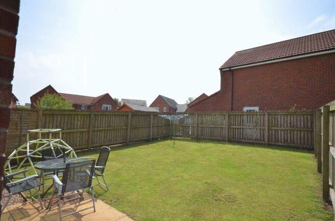 Rear garden