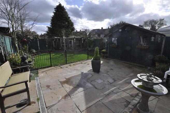Rear garden