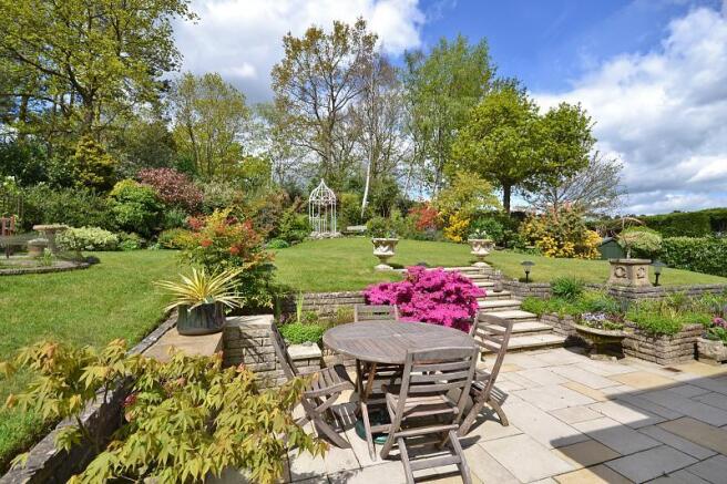 Rear garden