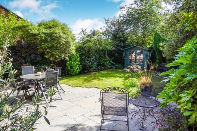 Rear garden