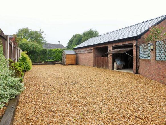 Rear Driveway