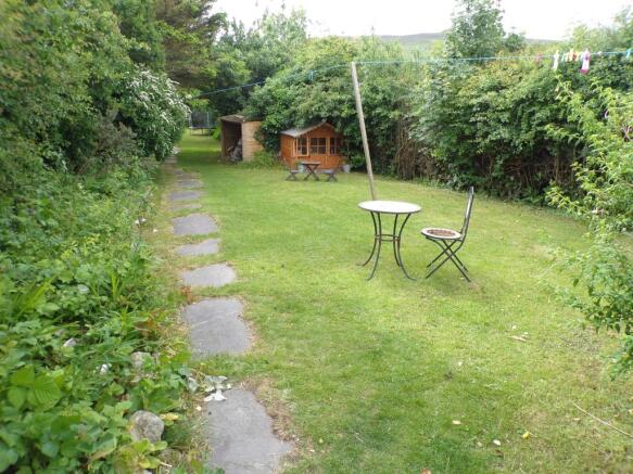 Rear garden