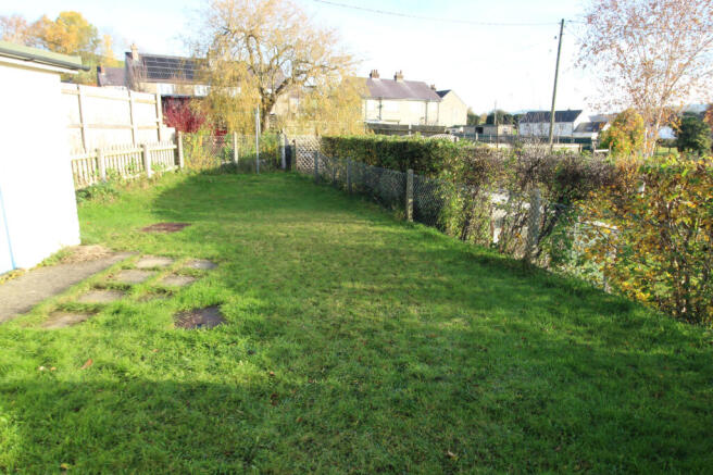 Rear garden