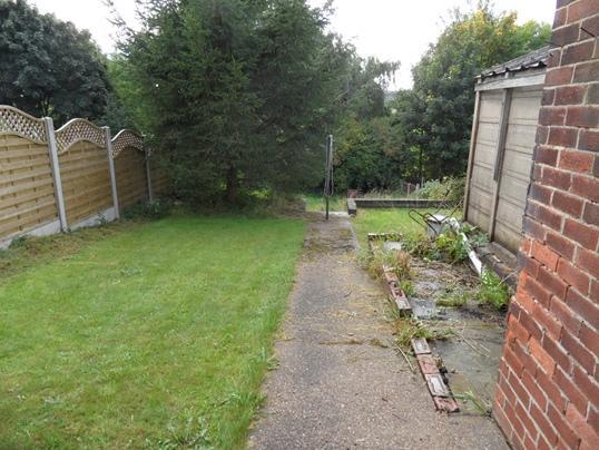 Rear garden