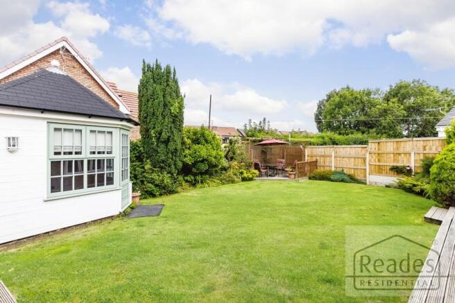 Rear garden