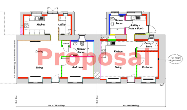Proposed layout