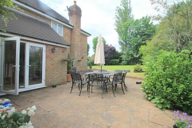 Patio entertaining a
