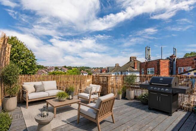 Roof Terrace - Virtually Staged