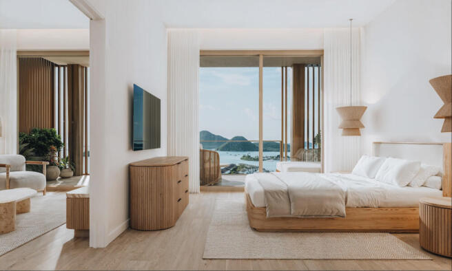 1 Bed Residence - Bedroom