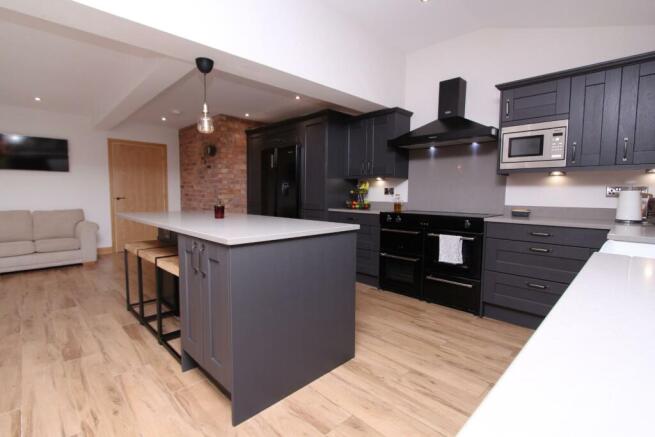 Open Plan Kitchen Living Area