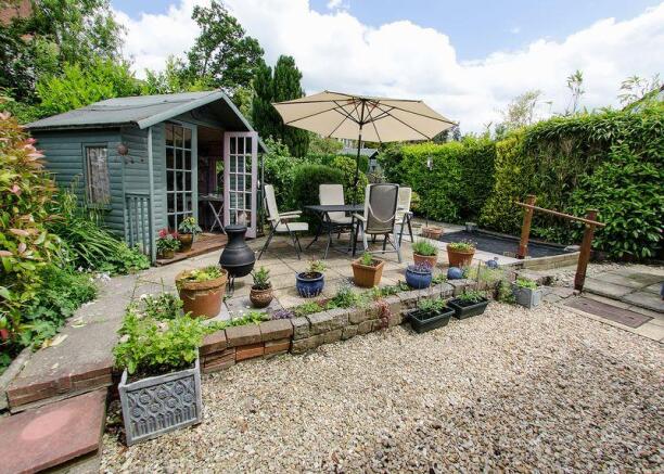 Rear garden