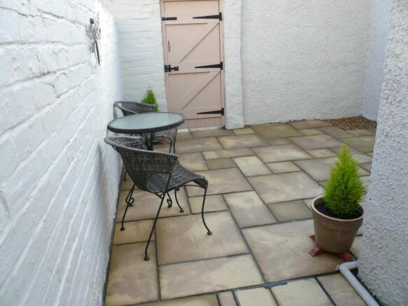 Rear Patio