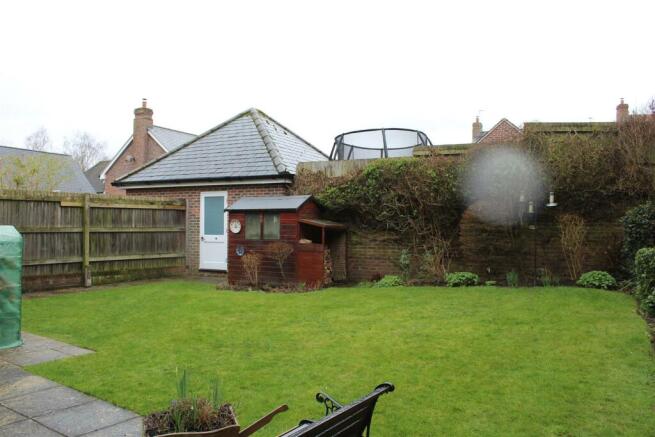 Rear garden