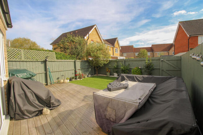 Rear garden