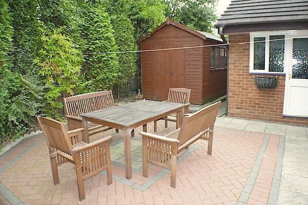 Rear Patio area
