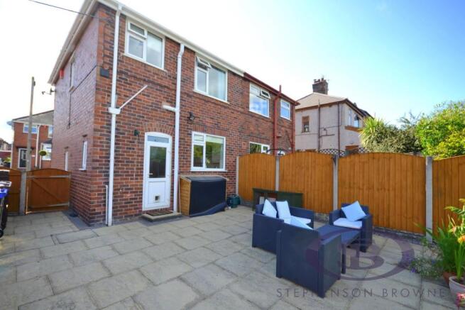Rear Patio