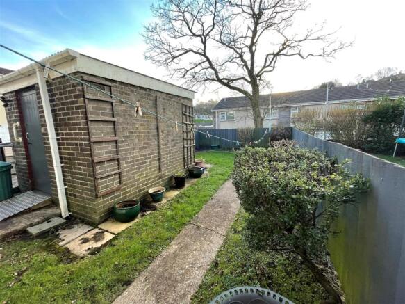 Rear garden