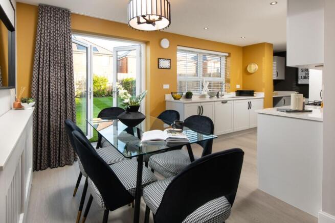 Inside view of Denby kitchen