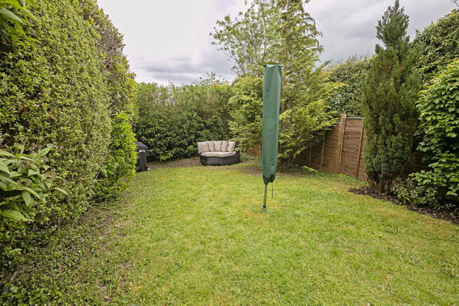 Rear garden