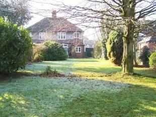 Rear of property