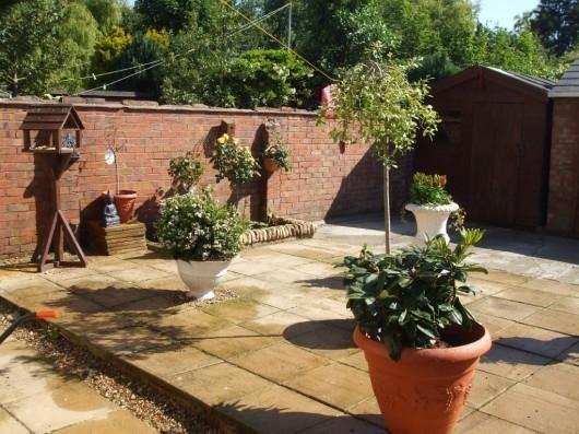 Rear garden