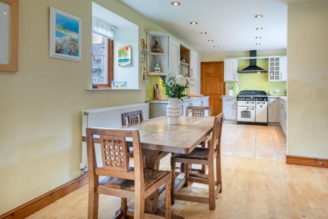 Open plan kitchen / dining room