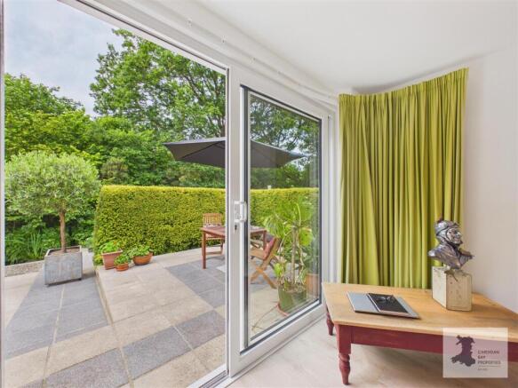 View of garden from Lounge
