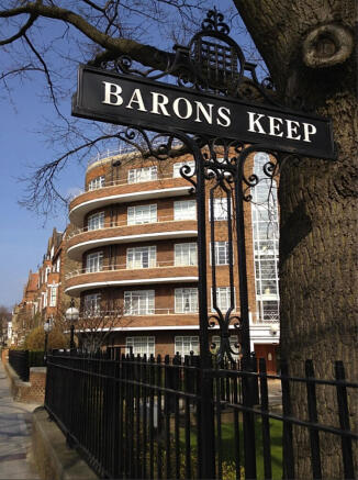2-bed flat on 83 Barons Keep, Gliddon Road, London, W14 9AU, £539,000
