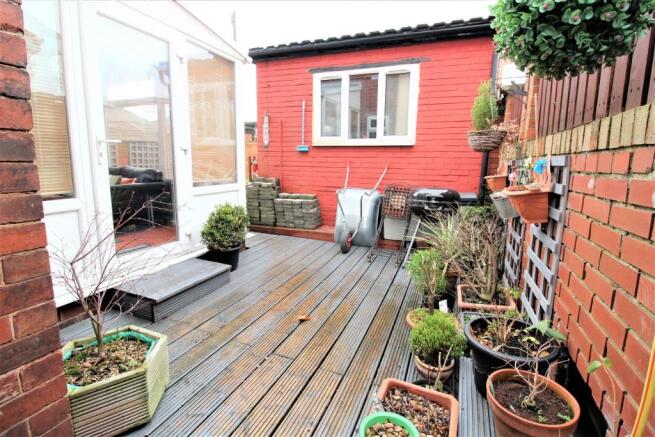 Rear garden
