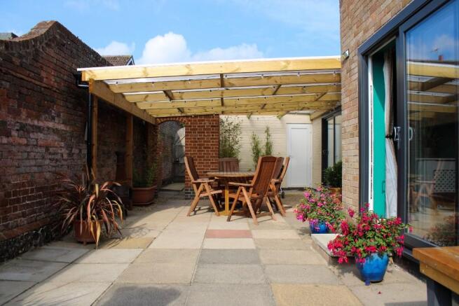 Covered terrace