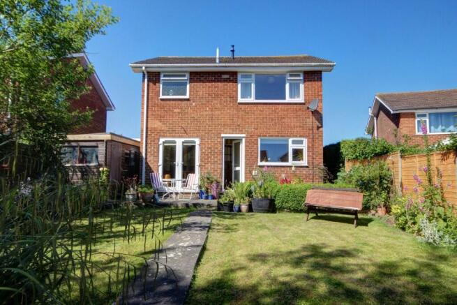 rear and back garden