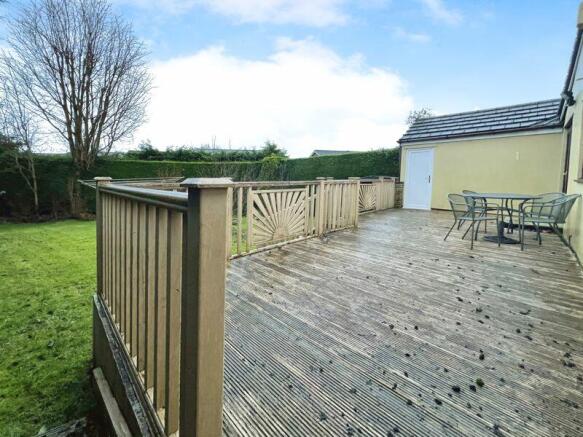 Rear garden