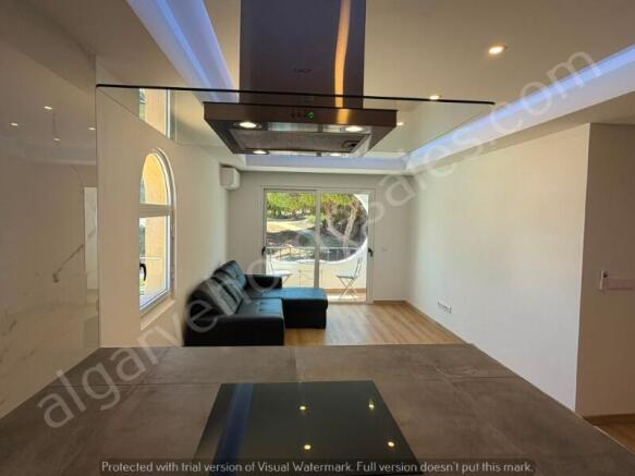 Lounge from kitchen