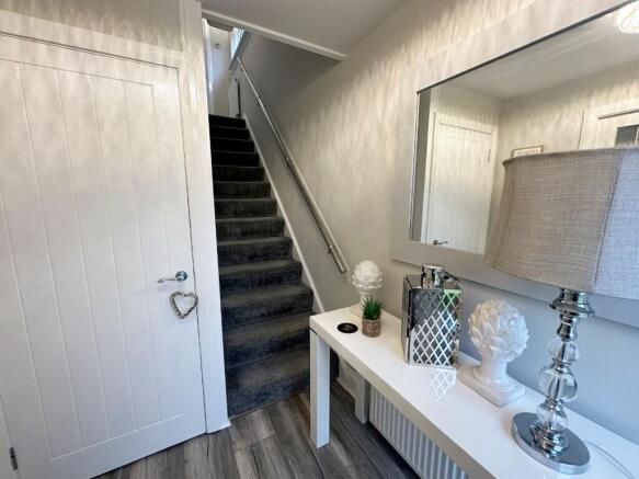 Lower hallway
