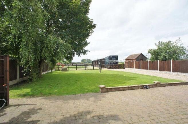 Rear garden