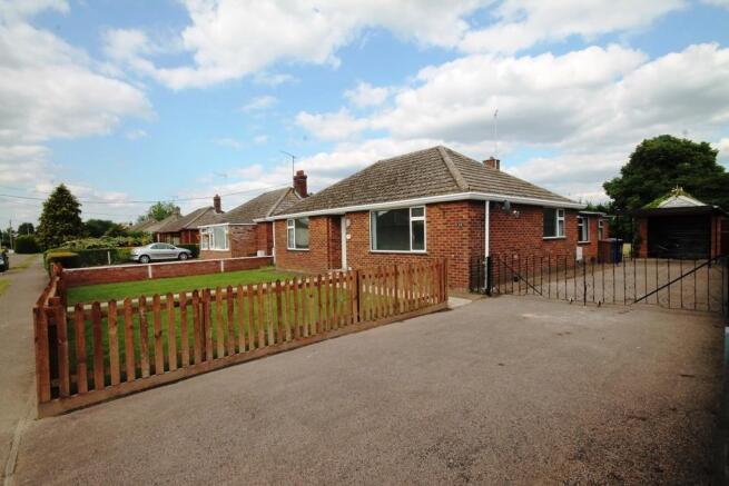 Side of bungalow