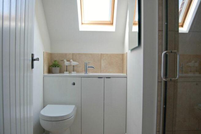 Ensuite shower...