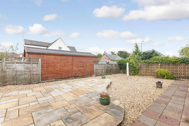 Rear garden