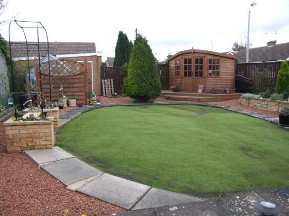 Rear garden
