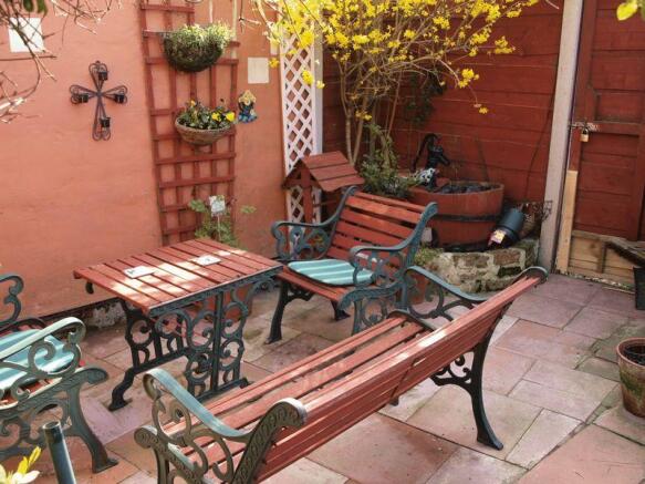 Rear Yard With Patio
