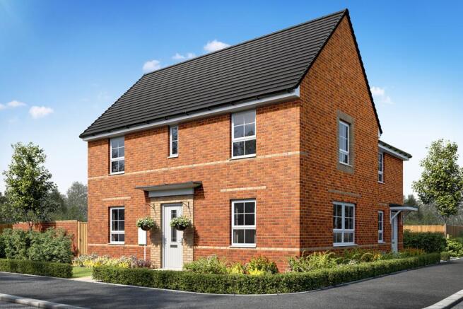 Exterior CGI view of our 3 bed Brancaster home