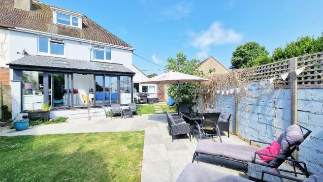 Rear of Property